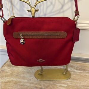 Coach Red Crossbody Bag